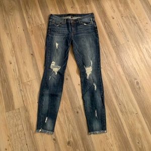 Francesca’s distressed jeans